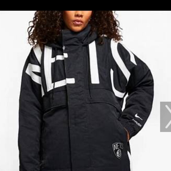 Nike Ambush NBA Collection Brooklyn Nets Logo Black Jacket VARIOUS SIZES NWT - Picture 6 of 10